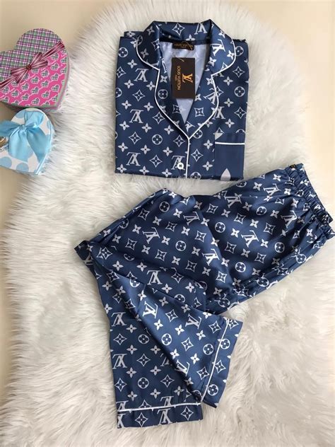 pyjama louis vuitton blanche|Louis Vuitton pj set.